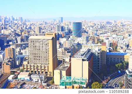 東京文京區中央大學週邊的風景 110589288