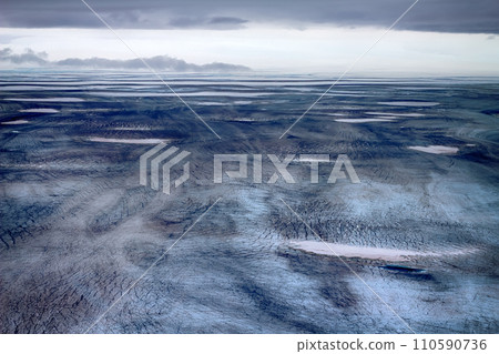 boundary of accumulation zone of dome cover glacier 110590736