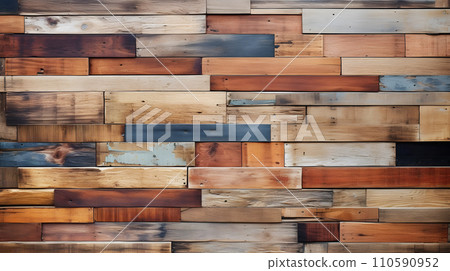 Colorful painted wood plank background Colorful painted wood plank background 110590952