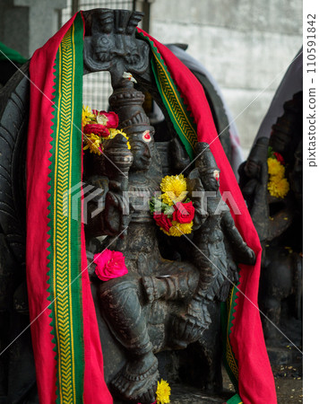 India_Hindu temple scenery India_Hindu temple scenery 110591842