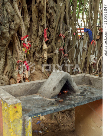 India_Hindu temple scenery India_Hindu temple scenery 110591847