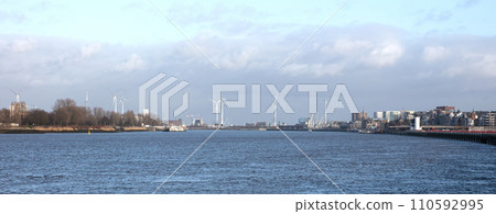 Antwerp, Belgium on Januari 1, 2024 Antwerp, Belgium on Januari 1, 2024 110592995