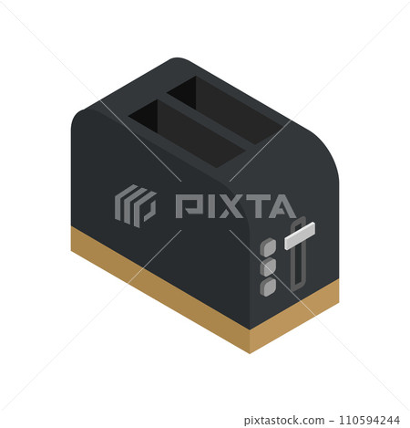 Isometric toaster Isometric toaster 110594244