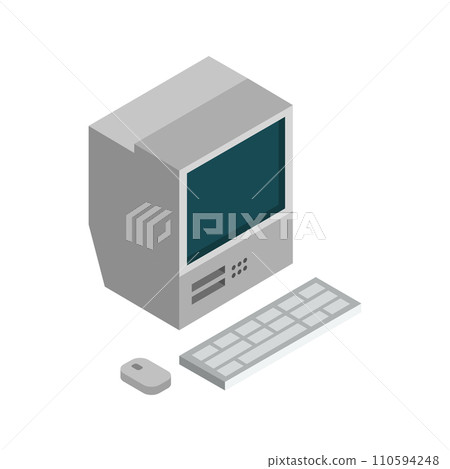 Isometric computer Isometric computer 110594248