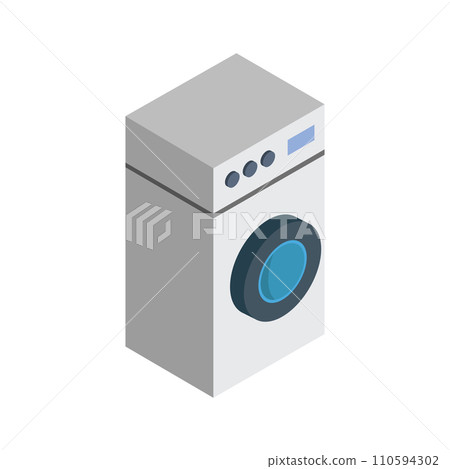 Isometric washing machine Isometric washing machine 110594302