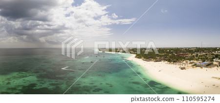 Zanzibar beach concept of summer vacation 110595274