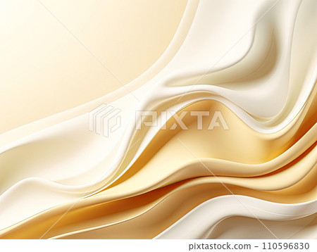 AI-generated content. light cream abstract wavy background 110596830