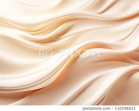 AI-generated content. light cream abstract wavy background 110596831