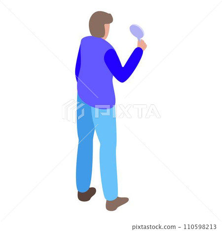 Auction participant icon. Isometric of auction participant vector icon for web design isolated on white background Auction participant icon. Isometric of auction participant vector icon for web design isolated on white background 110598213