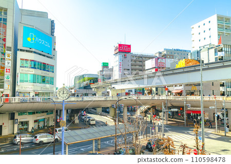 Tachikawa Station South Exit 110598478