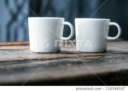 Cup of coffee background, coffee time photo Cup of coffee background, coffee time photo 110599107
