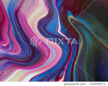 Vivid colors abstract background, bright trending colors palette pattern 110599572