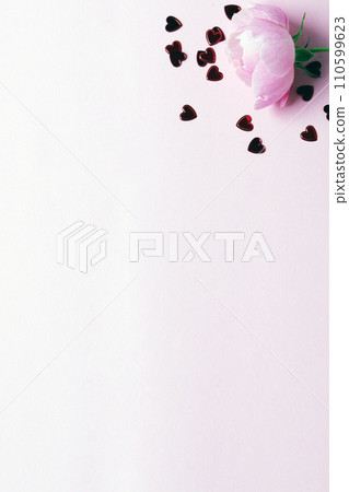 Heart symbol conceptual St. Valentine's day background. Heart love and passion symbols Heart symbol conceptual St. Valentine's day background. Heart love and passion symbols 110599623