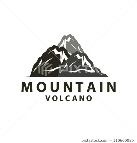 Volcano logo design inspiration natural scenery volcano eruption mountain elegant premium Volcano logo design inspiration natural scenery volcano eruption mountain elegant premium 110600080