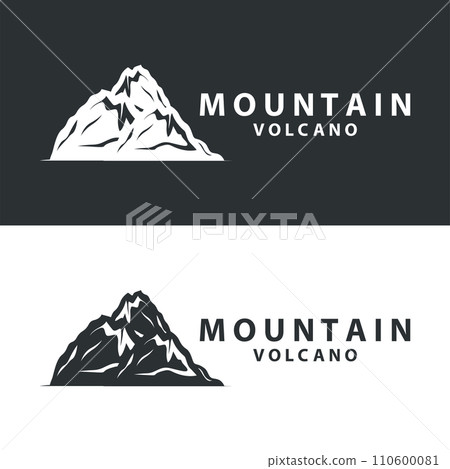 Volcano logo design inspiration natural scenery volcano eruption mountain elegant premium Volcano logo design inspiration natural scenery volcano eruption mountain elegant premium 110600081