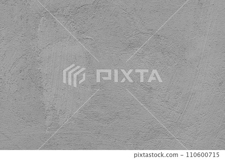 Stucco plaster surface, brushstroke background texture of gray painted cement, concrete wall Stucco plaster surface, brushstroke background texture of gray painted cement, concrete wall 110600715