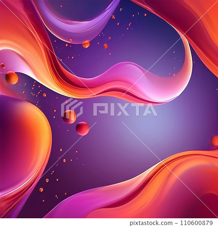 Abstract modern liquid background and texture. Design colorful liquid gradient background for use. Abstract modern liquid background and texture. Design colorful liquid gradient background for use. 110600879