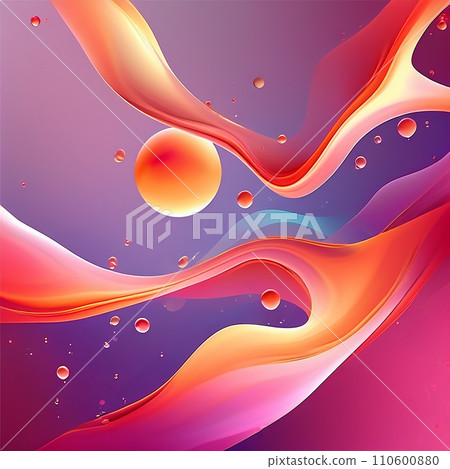 Abstract modern liquid background and texture. Design colorful liquid gradient background for use. Abstract modern liquid background and texture. Design colorful liquid gradient background for use. 110600880