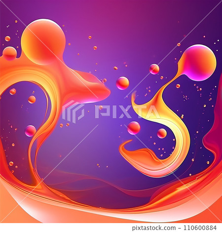 Abstract modern liquid background and texture. Design colorful liquid gradient background for use. Abstract modern liquid background and texture. Design colorful liquid gradient background for use. 110600884