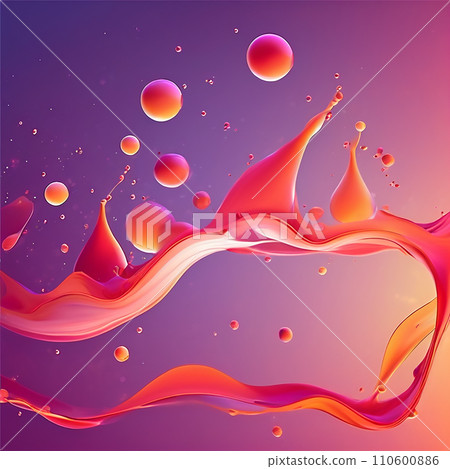 Abstract modern liquid background and texture. Design colorful liquid gradient background for use. Abstract modern liquid background and texture. Design colorful liquid gradient background for use. 110600886