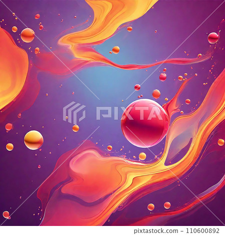 Abstract modern liquid background and texture. Design colorful liquid gradient background for use. Abstract modern liquid background and texture. Design colorful liquid gradient background for use. 110600892