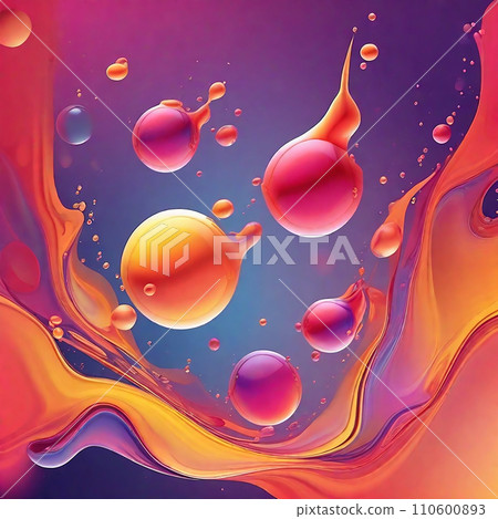 Abstract modern liquid background and texture. Design colorful liquid gradient background for use. Abstract modern liquid background and texture. Design colorful liquid gradient background for use. 110600893