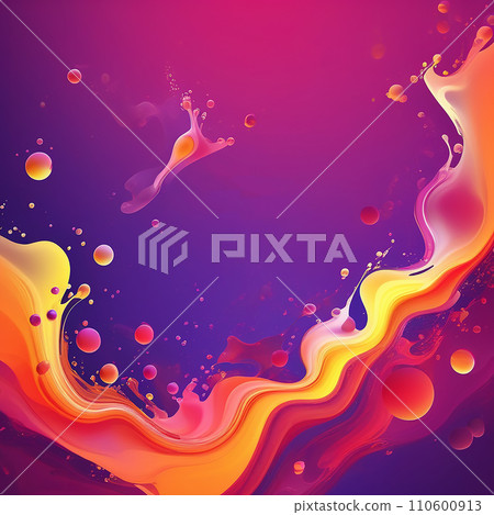 Abstract modern liquid background and texture. Design colorful liquid gradient background for use. Abstract modern liquid background and texture. Design colorful liquid gradient background for use. 110600913