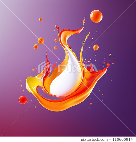 Abstract modern liquid background and texture. Design colorful liquid gradient background for use. Abstract modern liquid background and texture. Design colorful liquid gradient background for use. 110600914