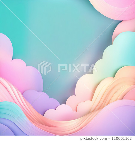 Abstract Aesthetic pastel background and texture. Design colorful gradient background for use. Abstract Aesthetic pastel background and texture. Design colorful gradient background for use. 110601162