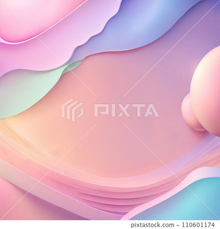 Abstract Aesthetic pastel background and texture. Design colorful gradient background for use. Abstract Aesthetic pastel background and texture. Design colorful gradient background for use. 110601174
