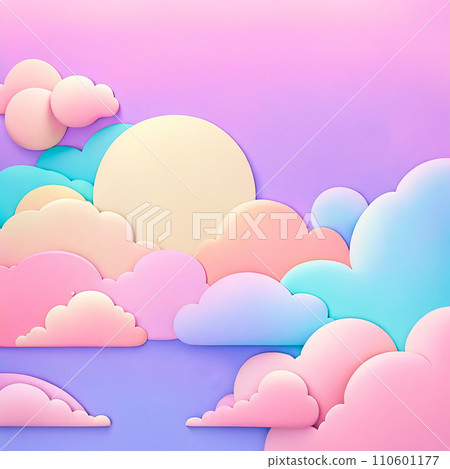 Abstract Aesthetic pastel background and texture. Design colorful gradient background for use. Abstract Aesthetic pastel background and texture. Design colorful gradient background for use. 110601177