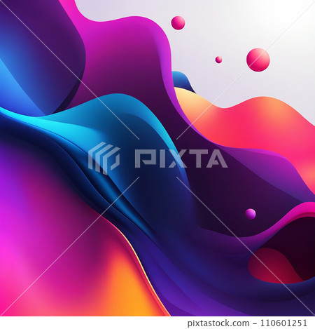 Abstract modern colorful blob background and texture. Design colorful blob shape background for use. 110601251