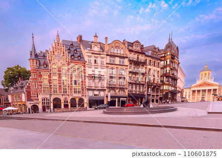 Brussels at night, Brussels, Belgium Brussels at night, Brussels, Belgium 110601875