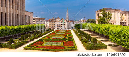 Brussels at night, Brussels, Belgium 110601892