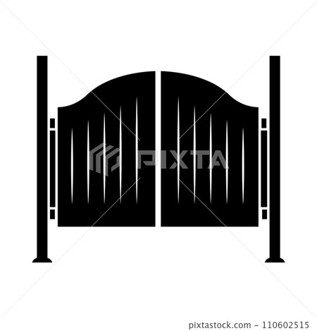 Salon door icon 110602515
