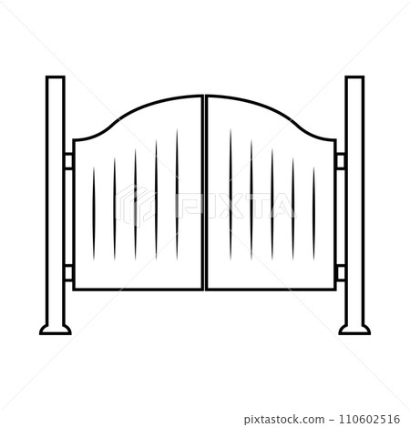 Salon door icon Salon door icon 110602516