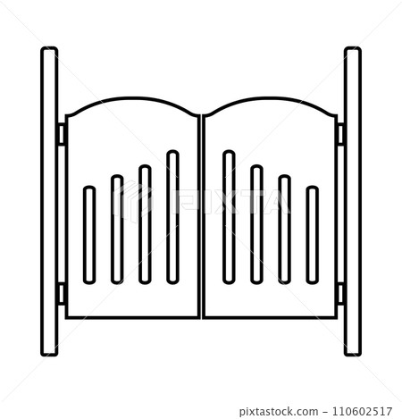 Salon door icon 110602517