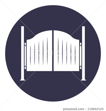 Salon door icon Salon door icon 110602520
