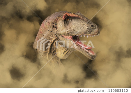 Carcharadontosaurus ,dinosaur in the dark 110603110