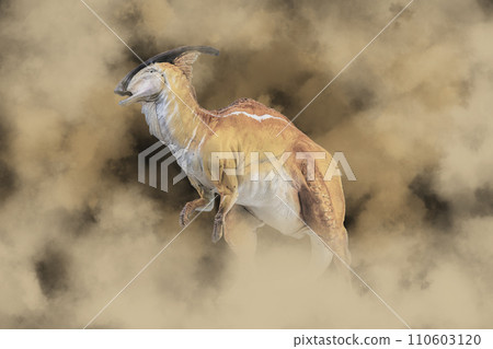 Parasaurolophus ,dinosaur in the dark Parasaurolophus ,dinosaur in the dark 110603120