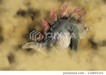 stegosaurus ,dinosaur in the dark 110603141