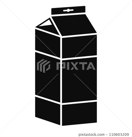 Juice pack icon. Simple illustration of juice pack vector icon for web design isolated on white background Juice pack icon. Simple illustration of juice pack vector icon for web design isolated on white background 110603209