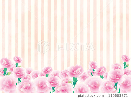 Mother's Day Striped Background Design Mother's Day Striped Background Design 110603871