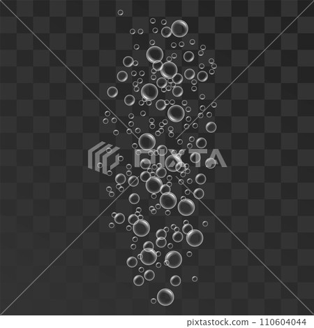 Soda bubbles icon. Realistic illustration of soda bubbles vector icon for web design Soda bubbles icon. Realistic illustration of soda bubbles vector icon for web design 110604044