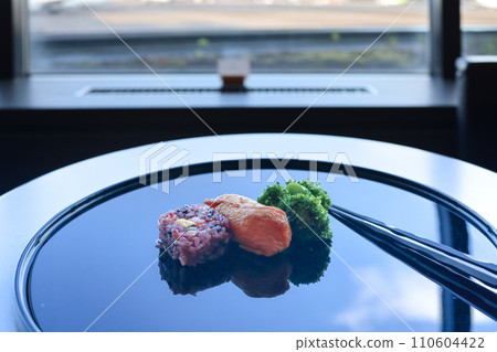 Nov 30 2023 Delicious fast food meal with Japanese cuisine Nov 30 2023 Delicious fast food meal with Japanese cuisine 110604422