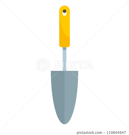 Garden hand shovel icon. Flat illustration of garden hand shovel vector icon for web design Garden hand shovel icon. Flat illustration of garden hand shovel vector icon for web design 110604847