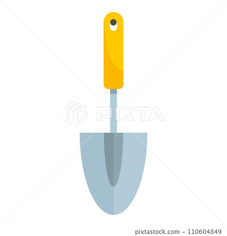 Hand spade icon. Flat illustration of hand spade vector icon for web design 110604849