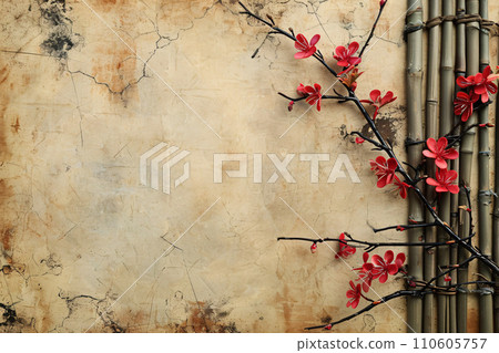 Japanese style background image Japanese style background image 110605757