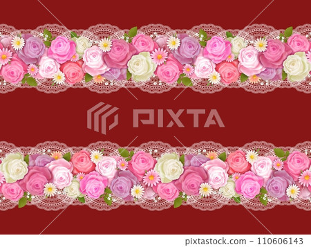 玫瑰無縫圖案 C-2 110606143