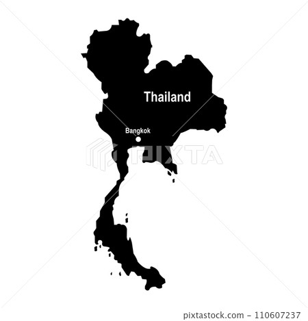 Thailand map icon Thailand map icon 110607237